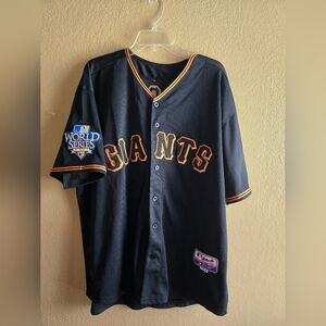 Vintage San Fransisco Buster Posey World Series 2010 Jersey